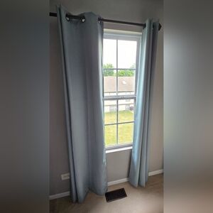 Seafoam Blackout Curtains